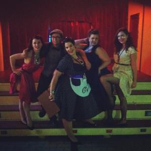 Team Lady Velvet Cabaret post show shenanigans! 