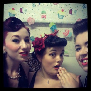 Lady Lace, Rosie Boudoir, & Sugar Du Jour after promoting MPA! 