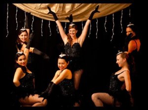 My first showgirl performance at 16, I'm the blond in the bottom right corner. 