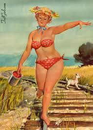 Hilda the plus sized pinup. 