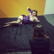 Megan posing up a storm for Jennifer V Photographer. 