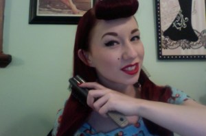 Ensuring hair is knot-free.