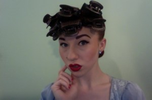 Apply to each large section, using a total of 6 rollers. 