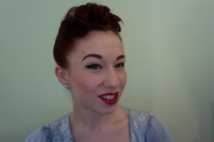 Fold this section forward again. 