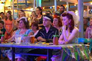 Duchess Di, Rusty, and myself judging at 2013 contest.