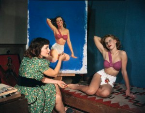 Zoe Mozert painting.