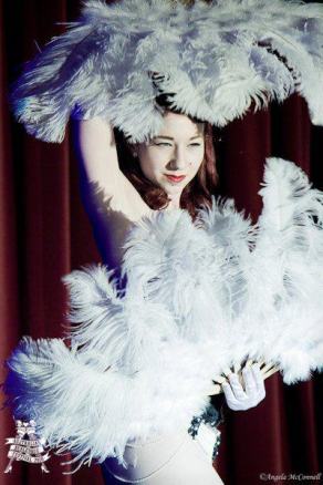Yours truly performing at Melbourne's Australian Burlesque Festival