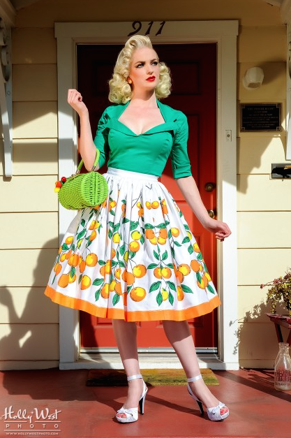 Jenny Skirt from Pin Up Girl Clothing 
