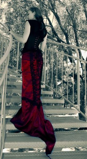 Not my first photo shoot, but an earlier photo. 