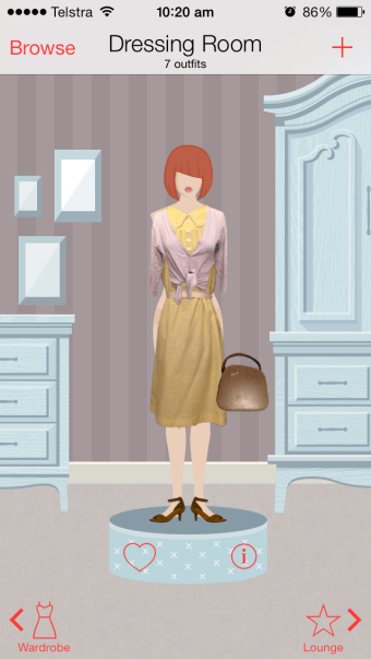 My outfit for today using Dressed App.