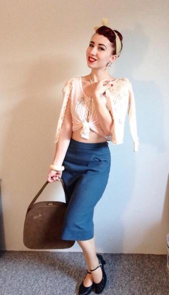 My outfit out to the Swing it Speakeasy!