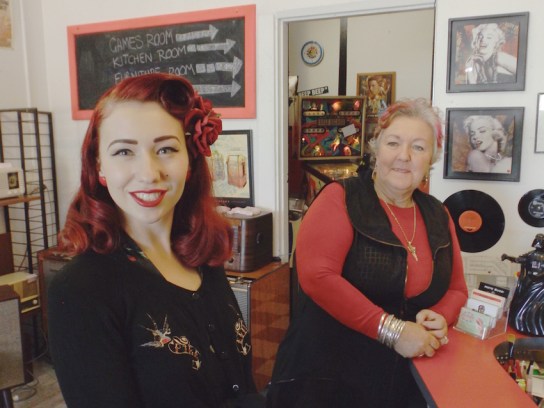 Myself and another beautiful lady.