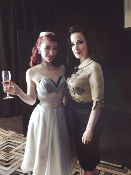 Myself & Dita Von Teese