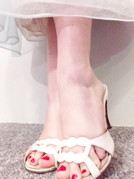 My beautiful shoes from Momo's Vintage! 