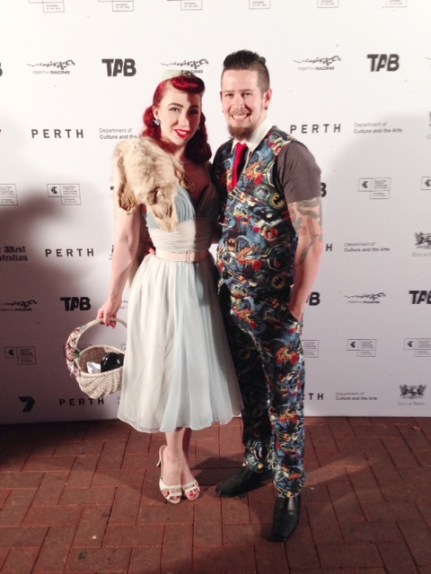 At Ascot Racecourse. 