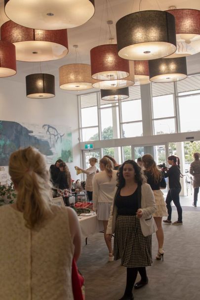 The market's in the foyer of last year's event. 