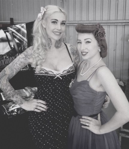 With our special guest to who crowned our winner, Sabina Kelley.