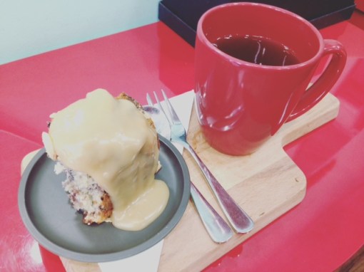 Delicious treats at Cherrybomb, all vegan too! 